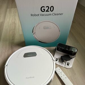 G20 White Robot Vacuum Cleaner